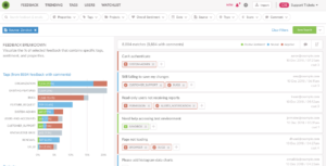 Support Ticket Text Analytics in Wootric CXInsight