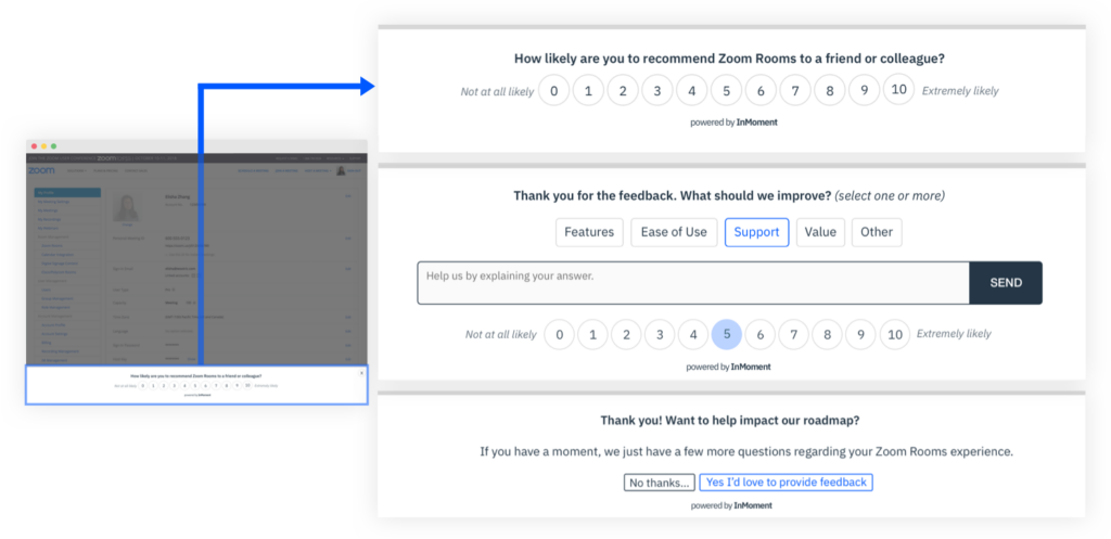 Net Promoter Customer Experience Survey With a Follow Up Question